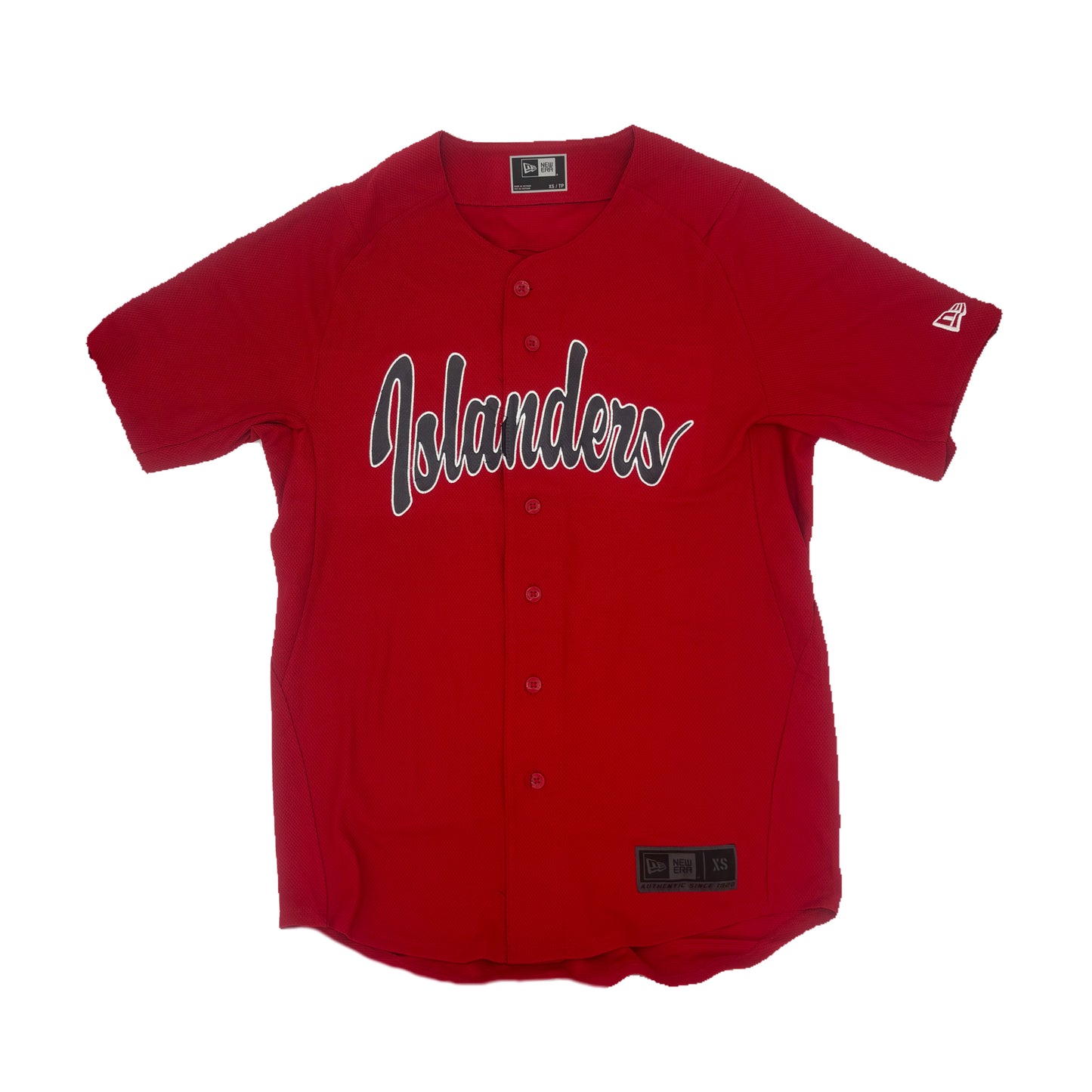 Red Baseball Jersey Islanders ,