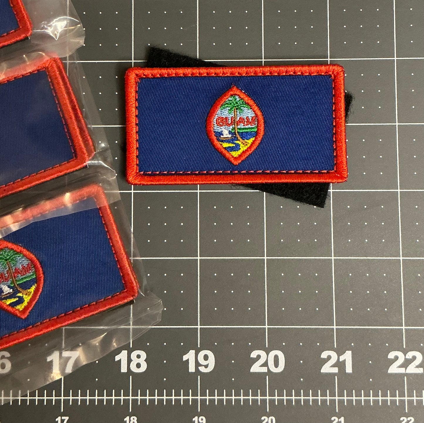 Guam Flag patch/velcro