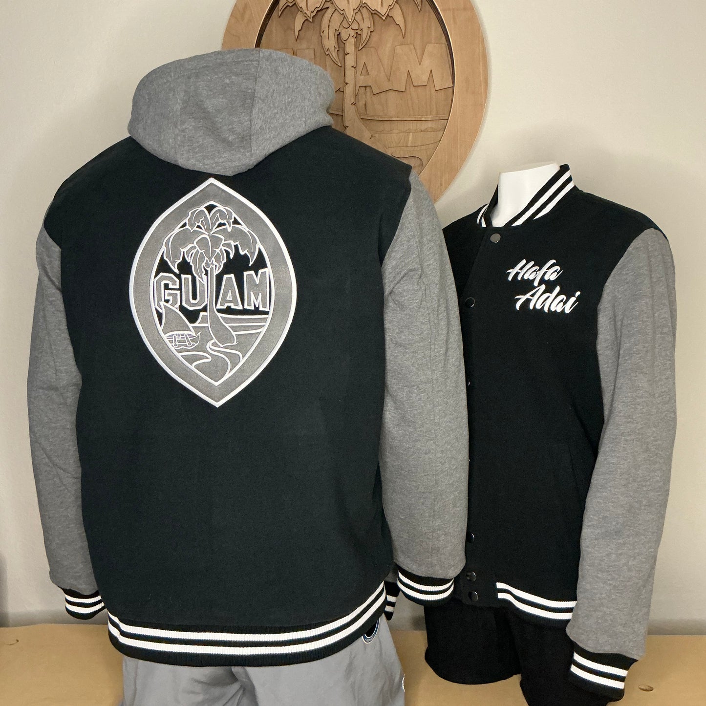 Guam Seal Letterman Jacket