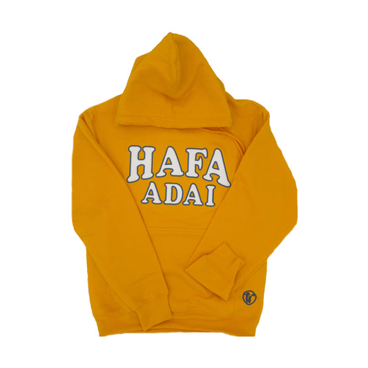 Gold Hoodie Hafa Adai