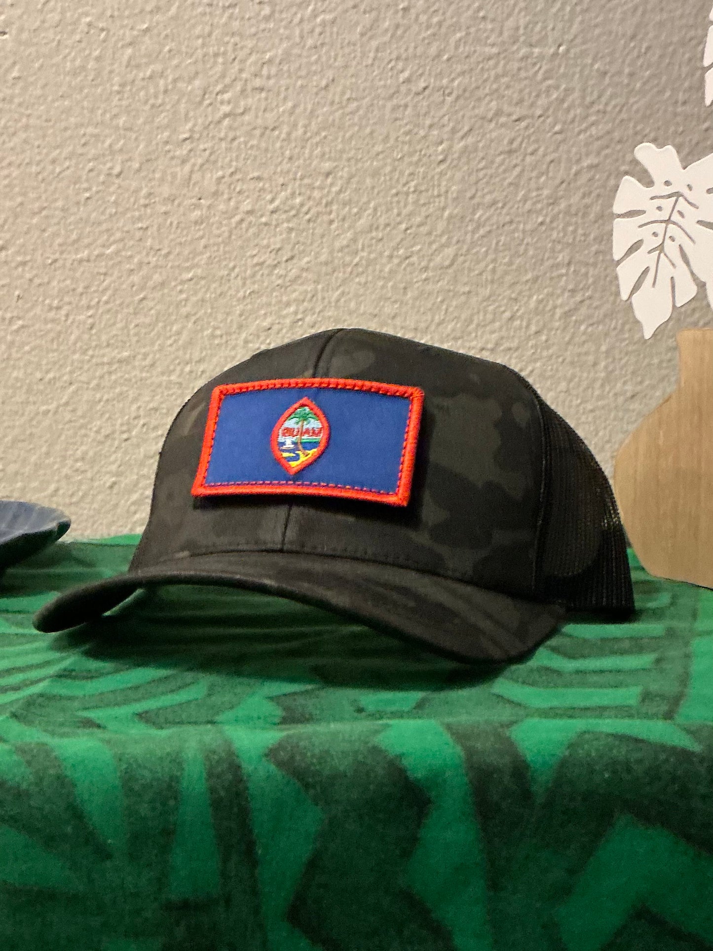 Guam Camo Velcro Hat